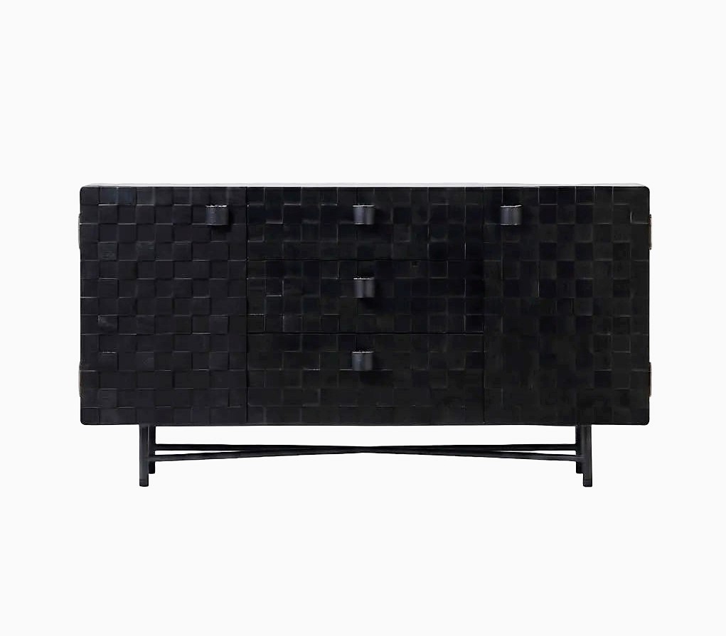 Дизайнерский комод Noir-Grid RI134