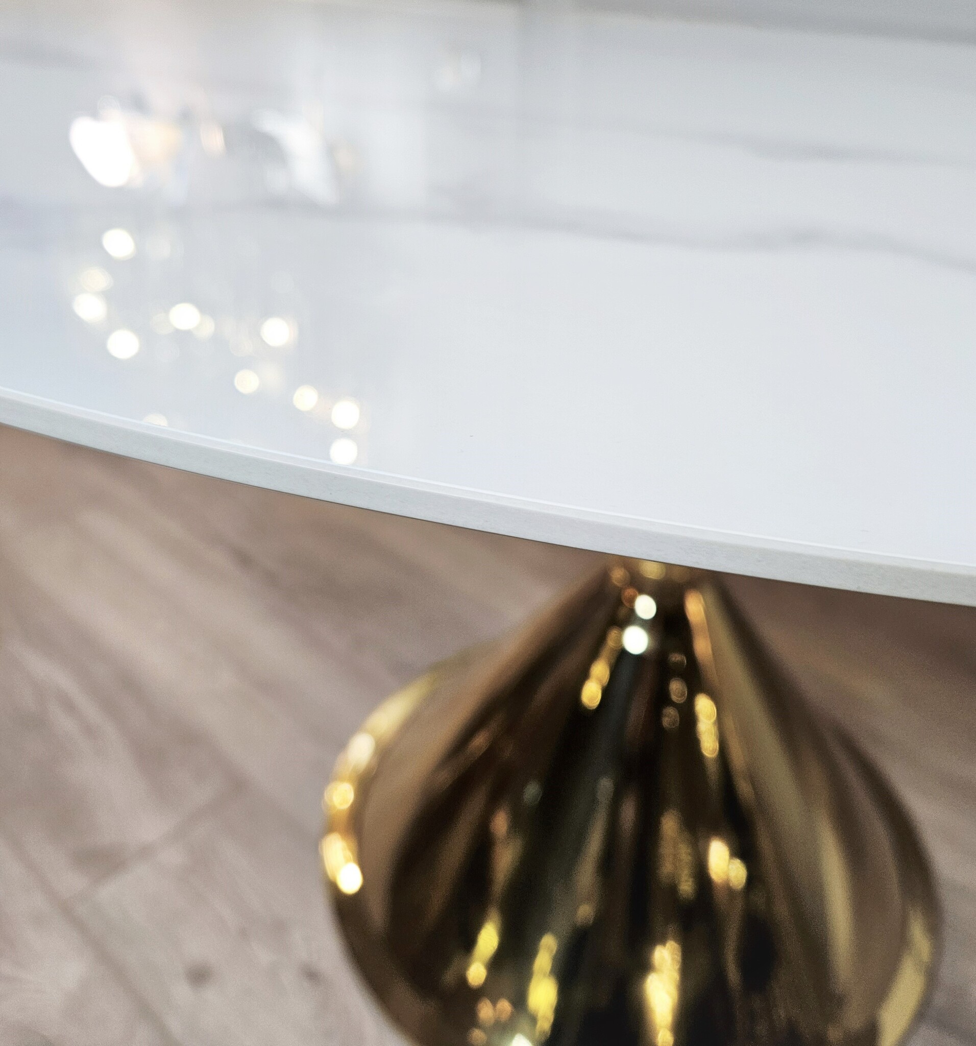 Стол обеденный белый Caracas Dining Table