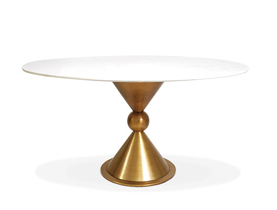 Стол обеденный белый Caracas Dining Table