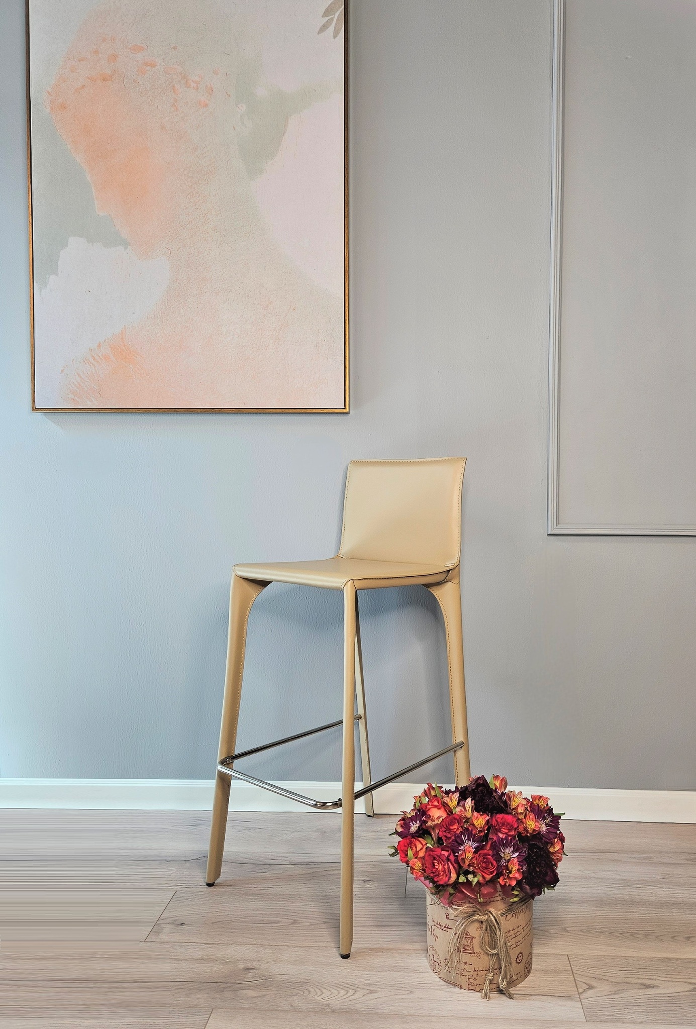 Дизайнерский барный стул Saddle Chair Barstool
