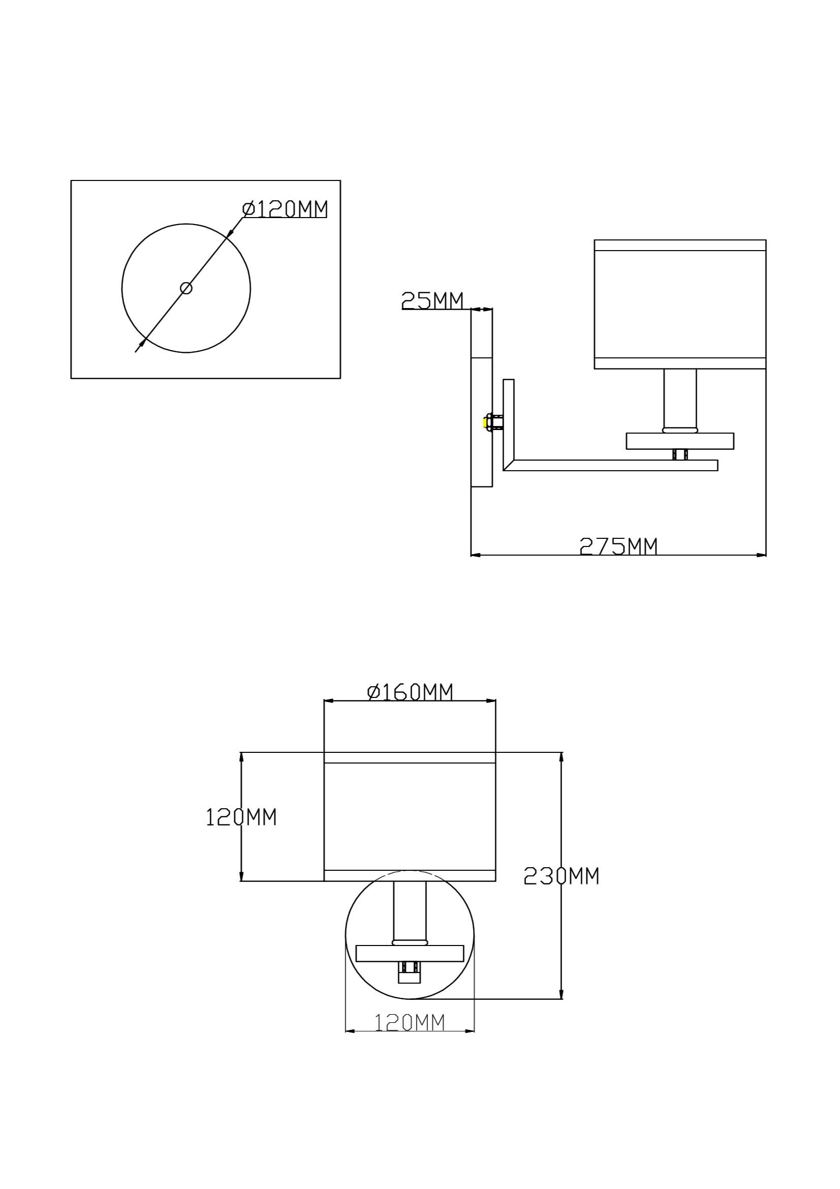 Бра V2640-1W Trio