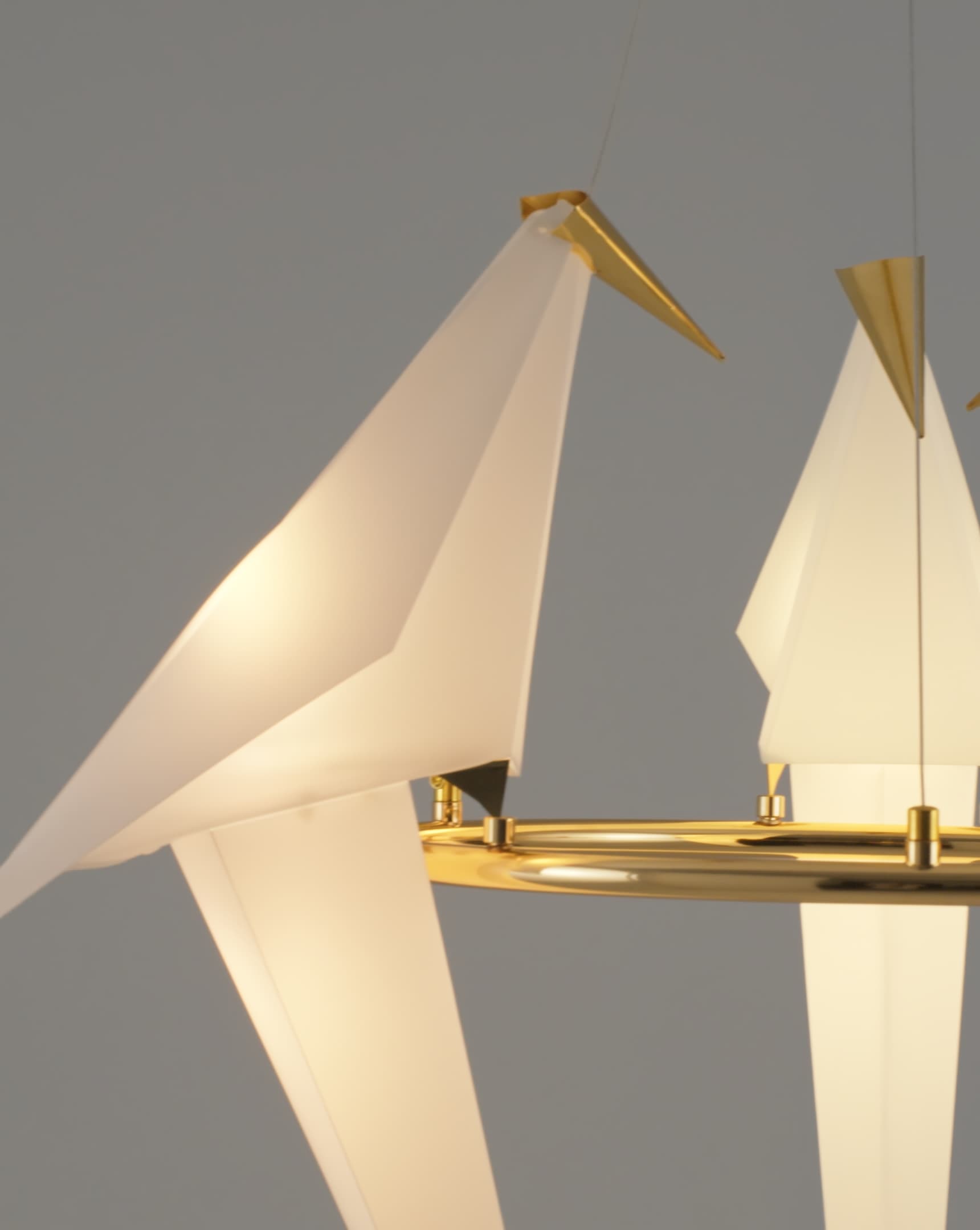 Подвесной светодиодный светильник V3071-3PL origami Birds 3*LED*6W