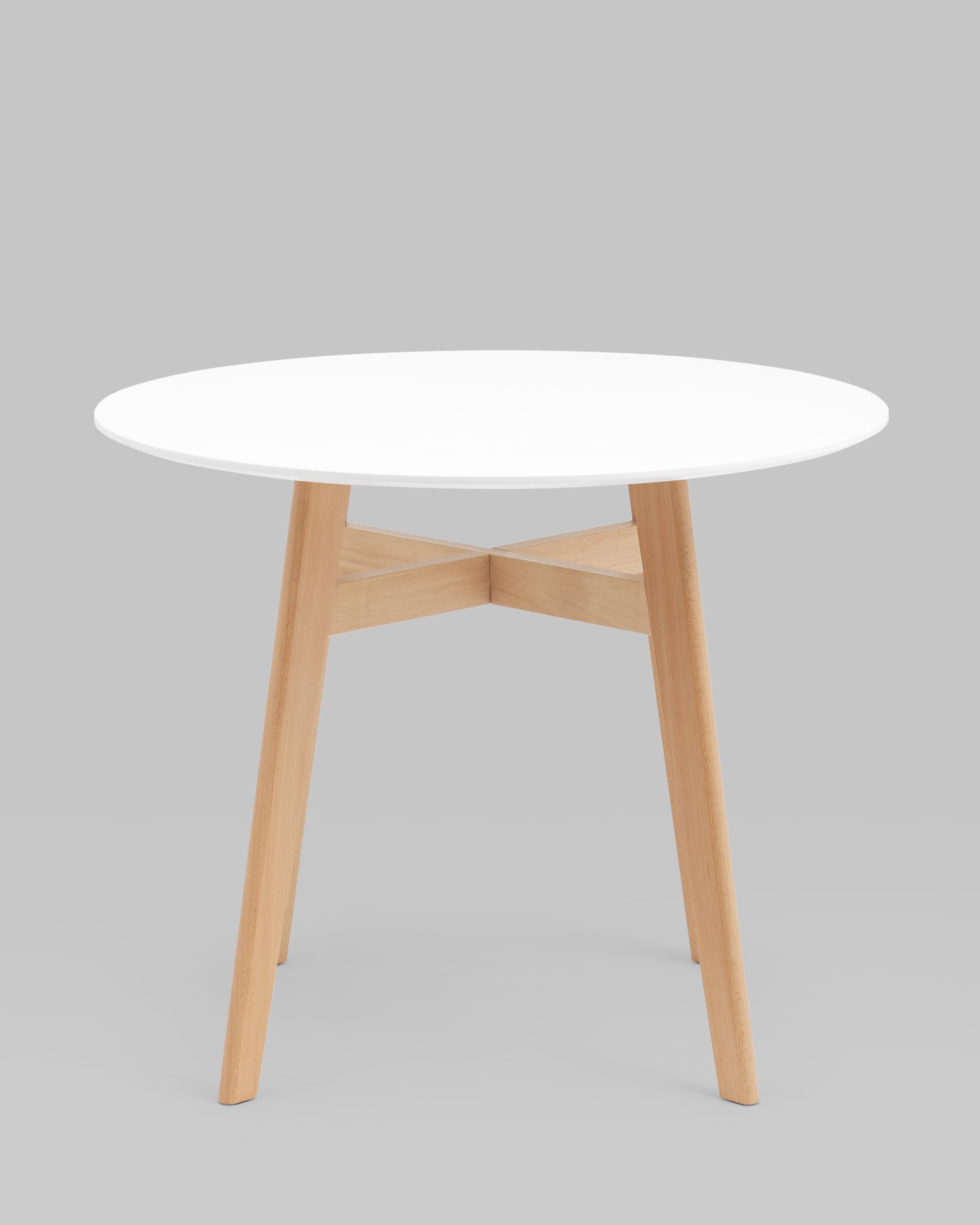 Стол обеденный Target Circle 90*90 белый