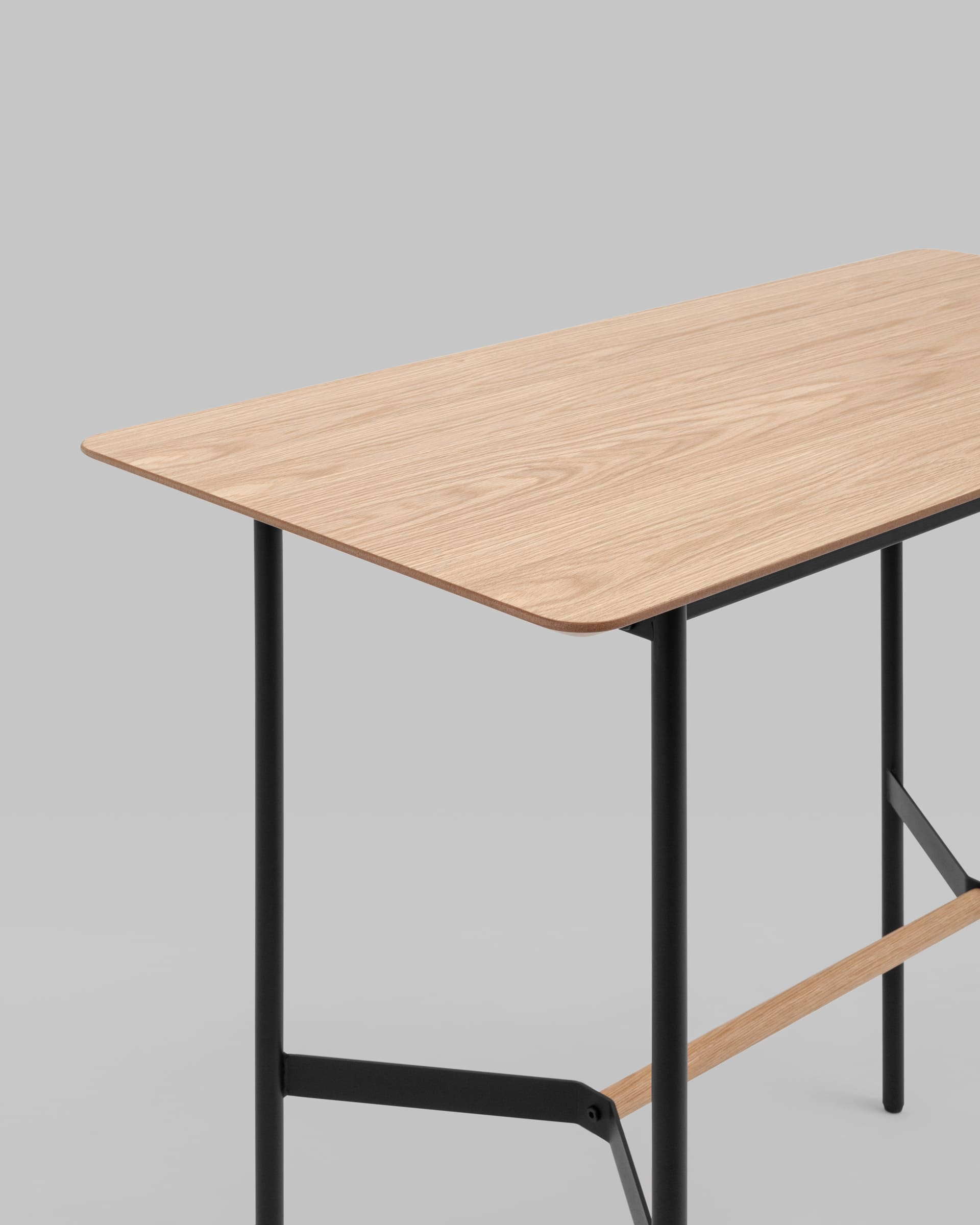 Стол барный Knobb 120*60 светлое дерево