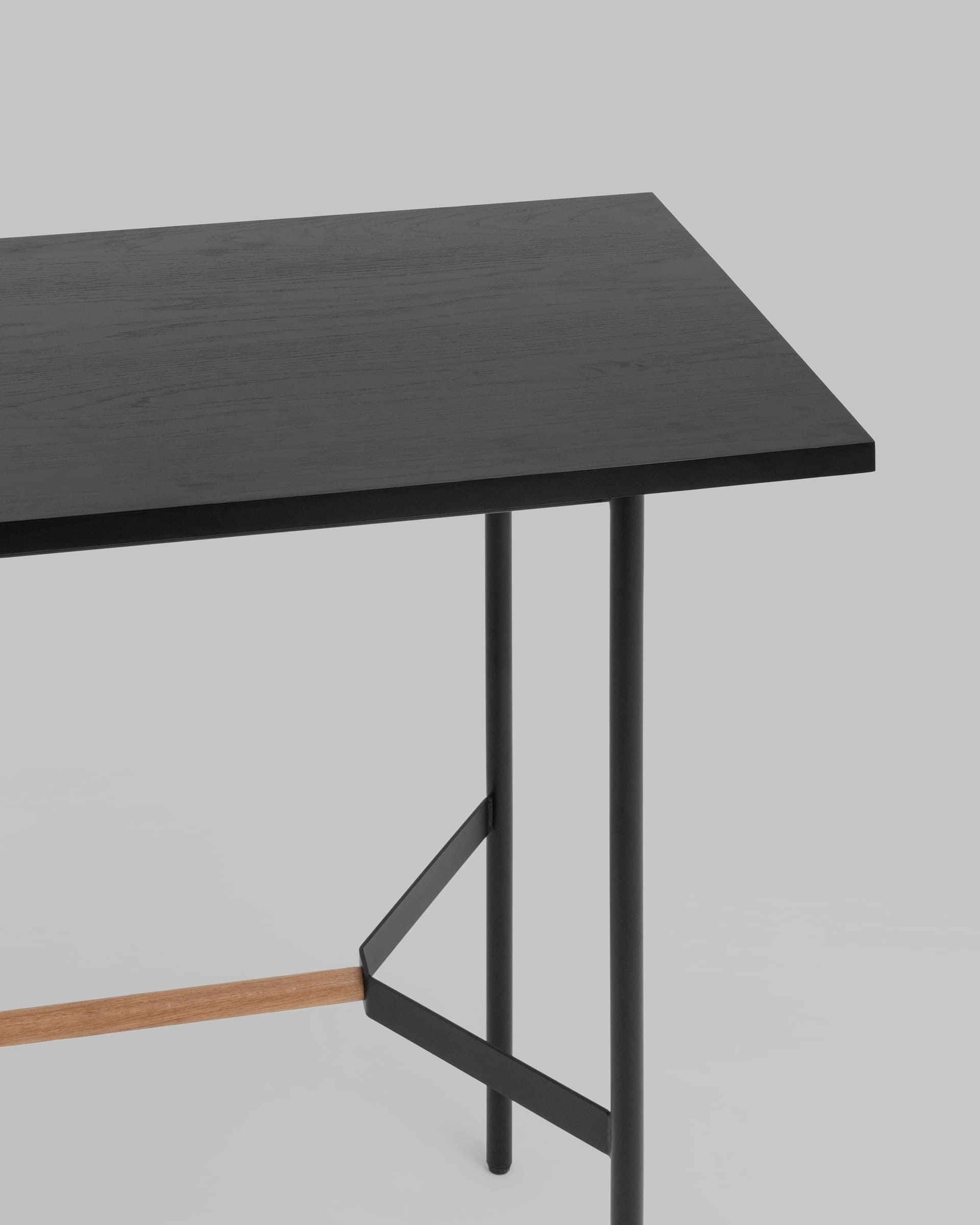 Стол барный Knobb 120*60 черный