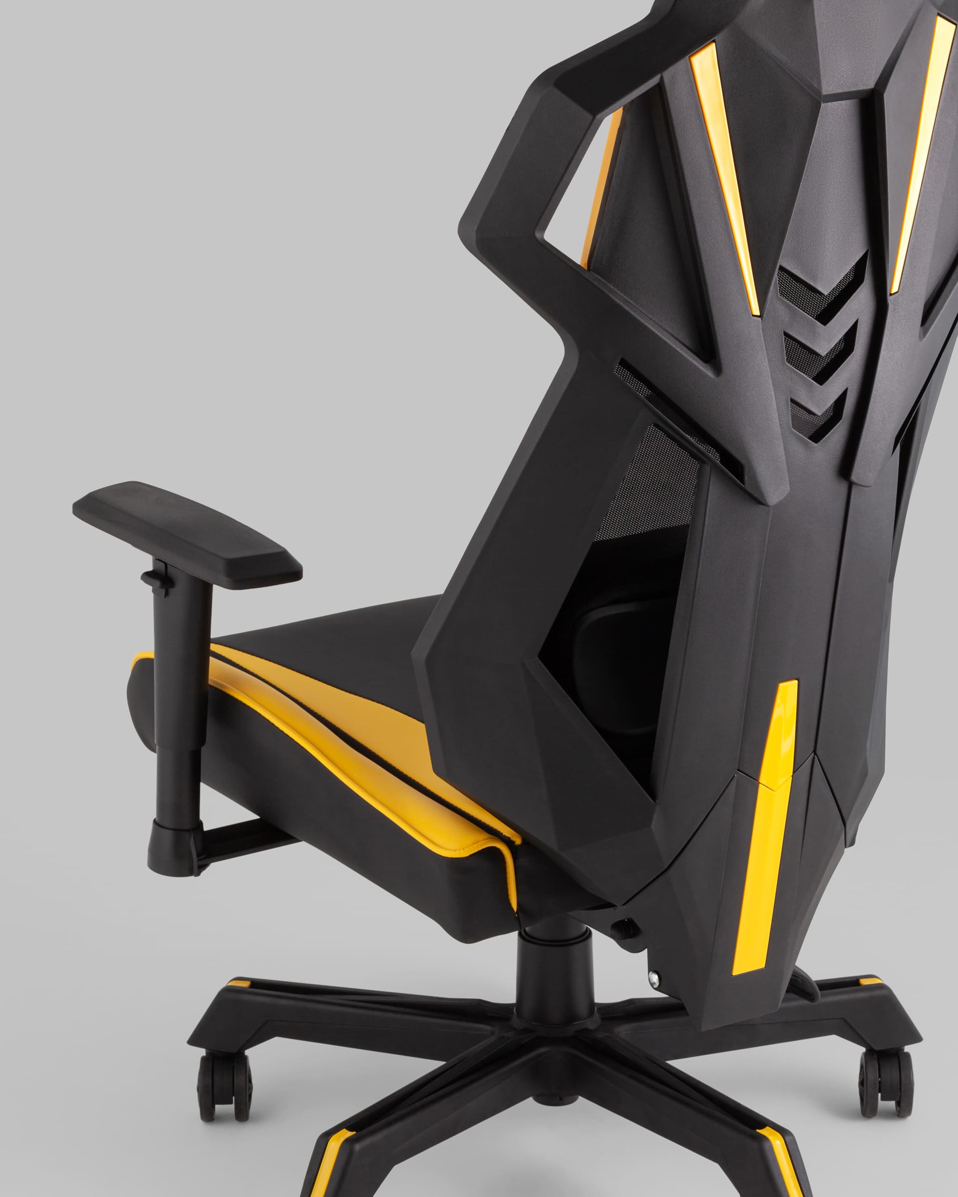 Кресло спортивное TopChairs Рэтчэт желтый