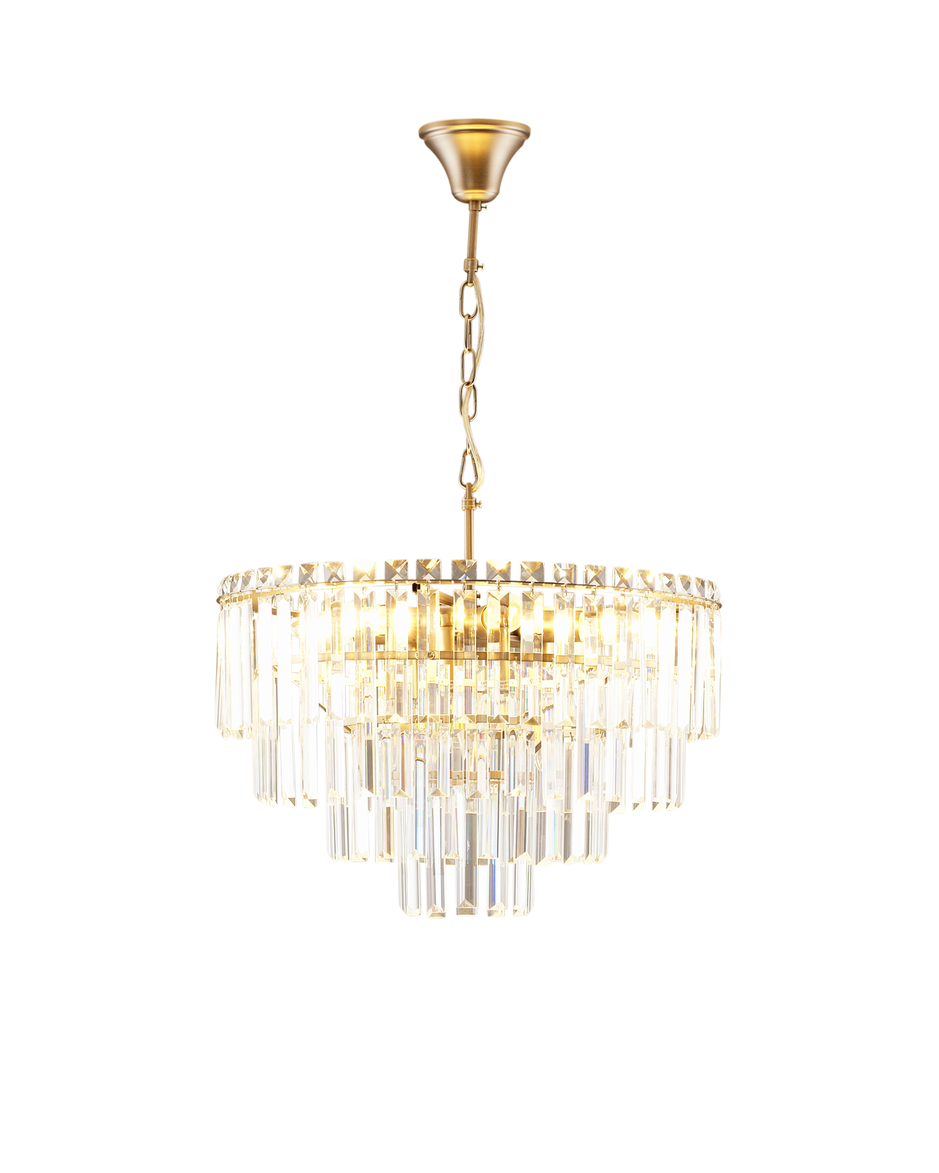 Люстра подвесная V10738-9P Crystal
