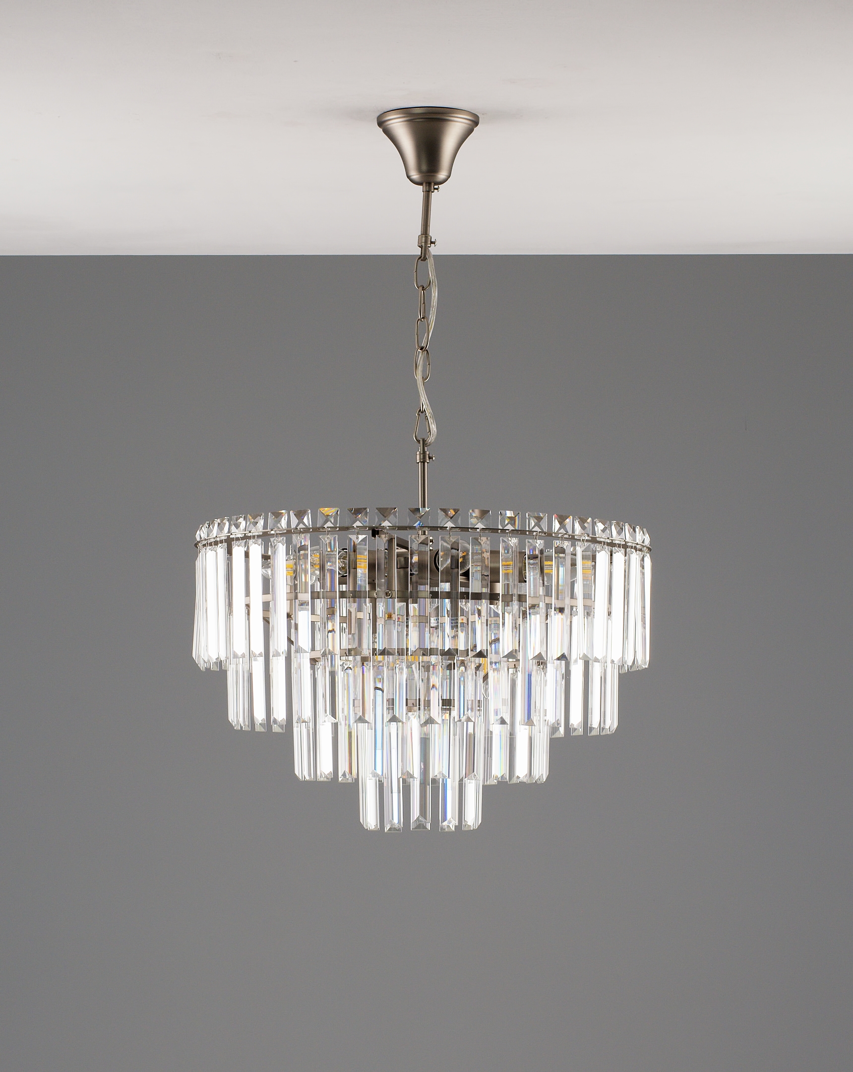 Люстра подвесная V10738-9P Crystal