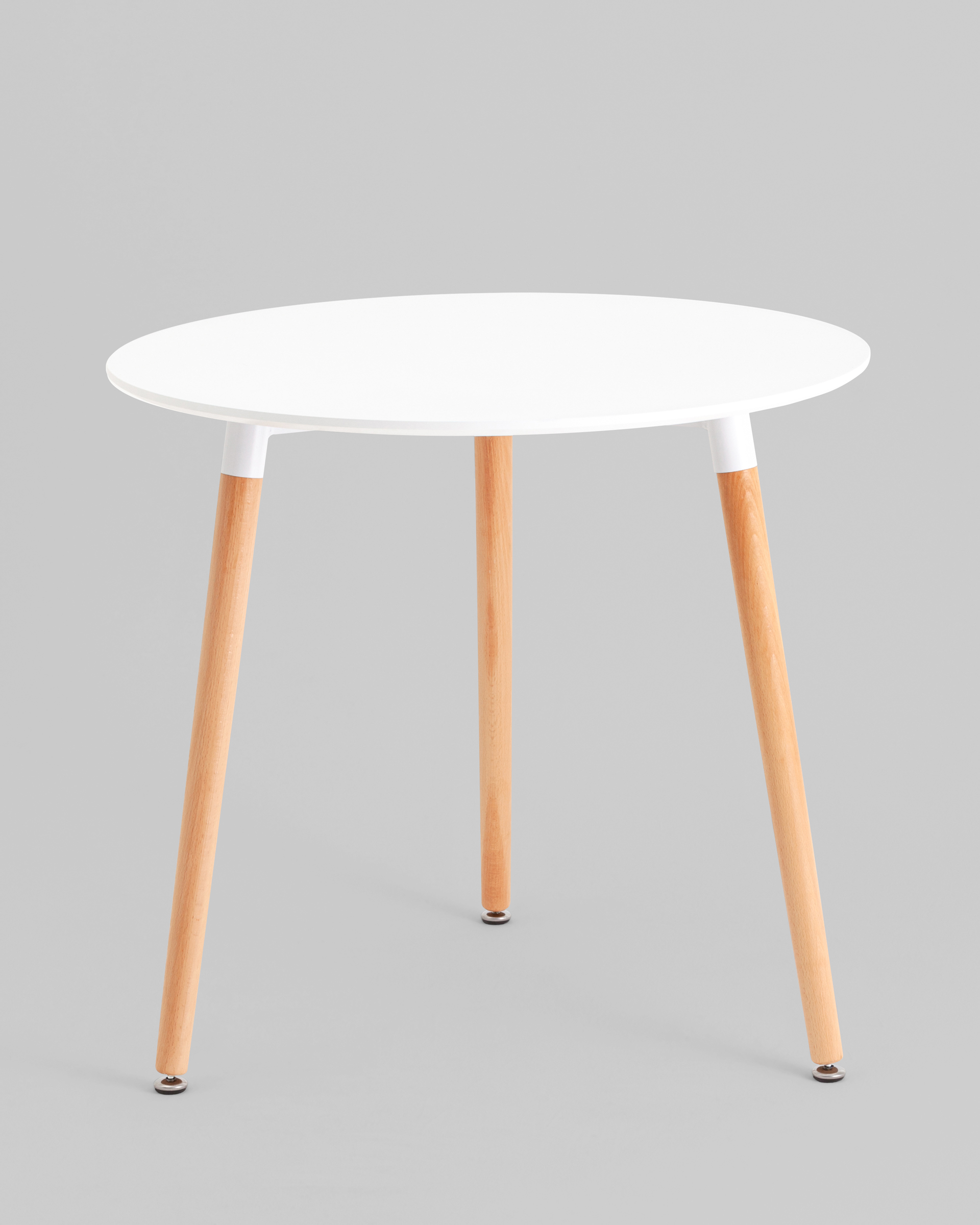Стол круглый EAMES DST NEW D80 белый