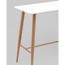 Стол барный Eames NEW DSW 120*60*106 белый