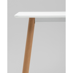 Стол барный Eames NEW DSW 120*60*106 белый