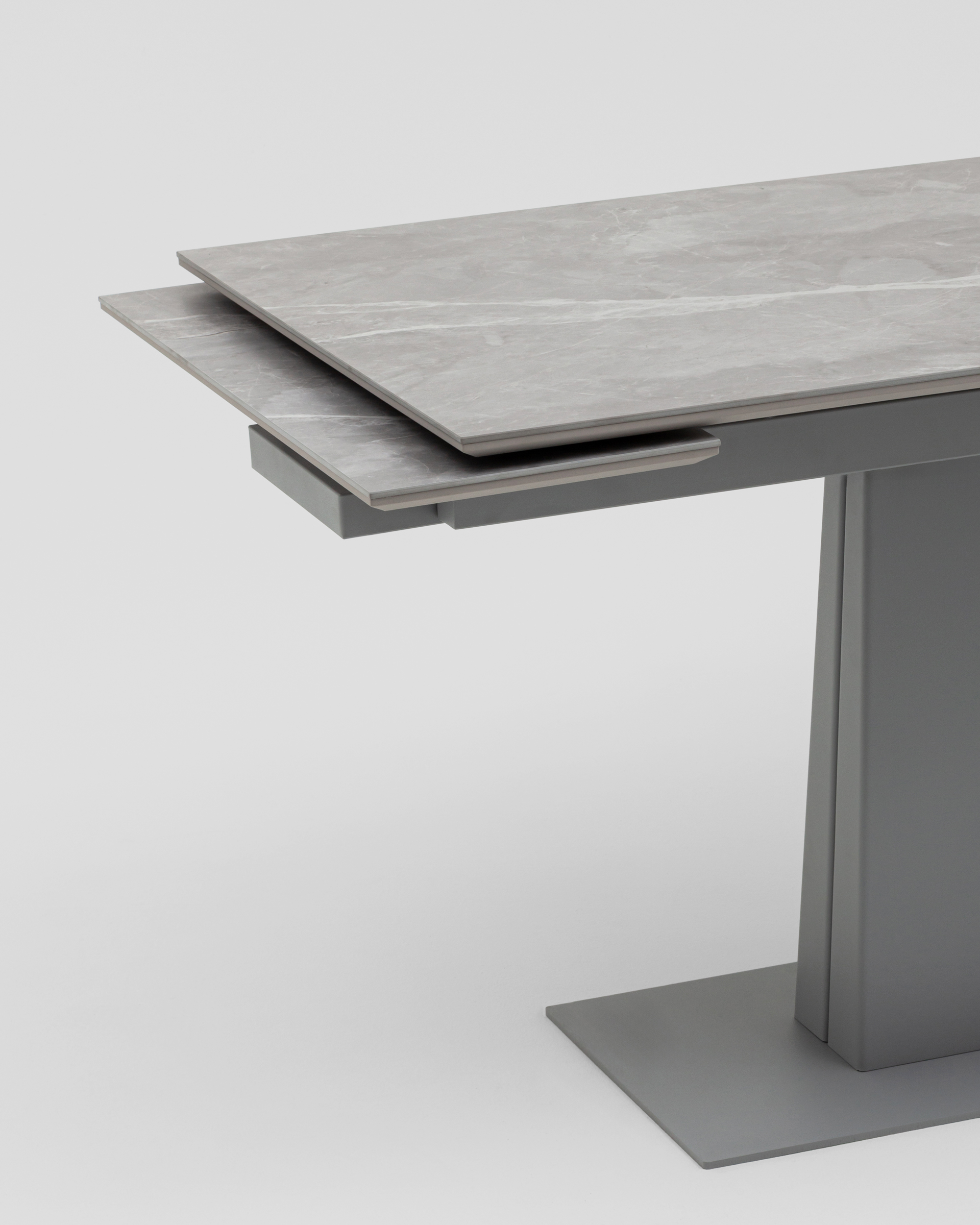Стол Арнон 120-180/80/76 см керамика Larka grey