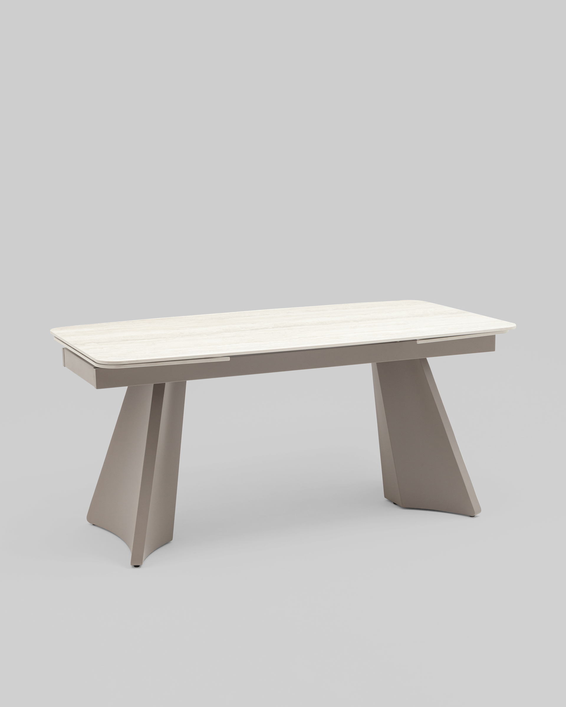 Стол обеденный Eliora 160-240*90 см серая керамика