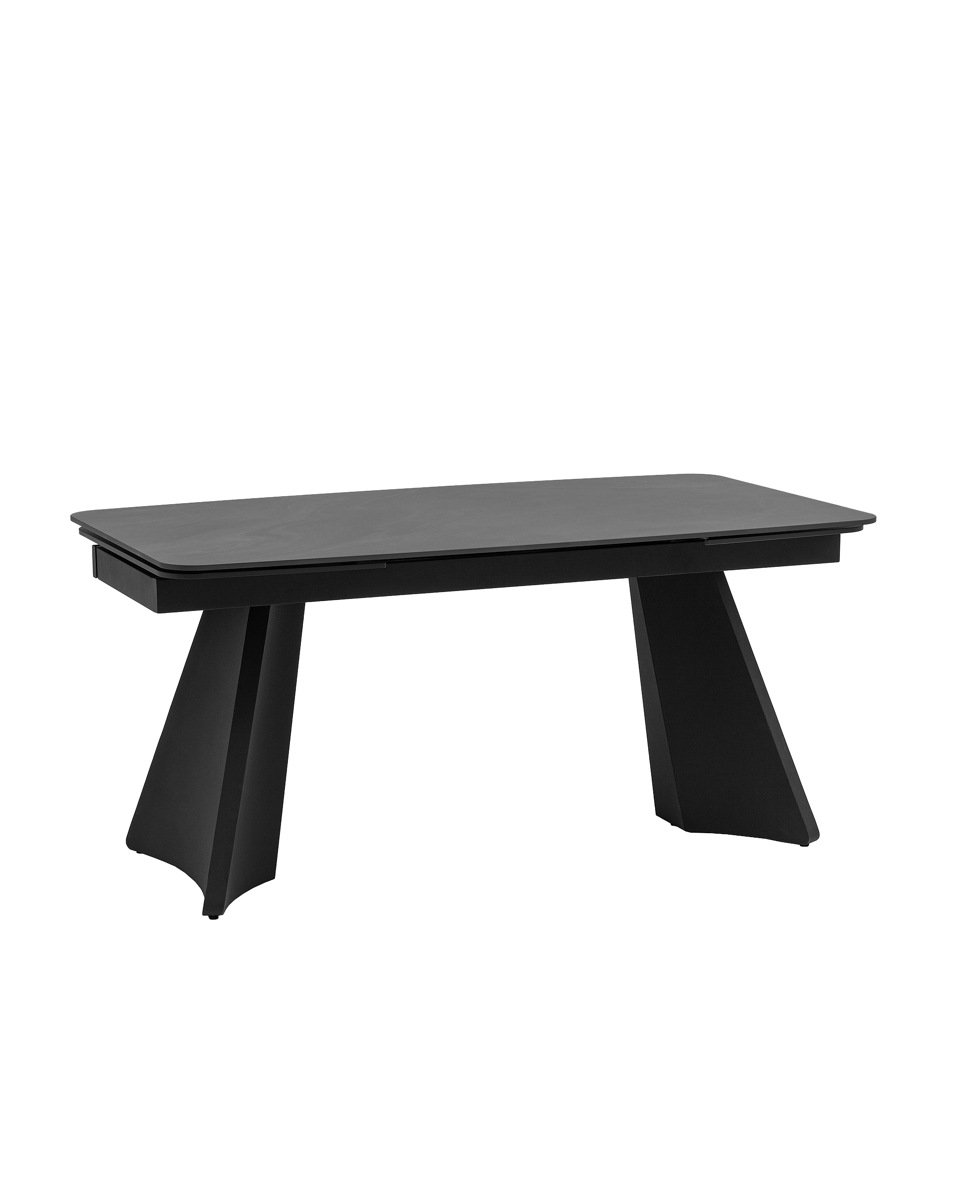 Стол обеденный Eliora 160-240х90 см графит сланец керамика