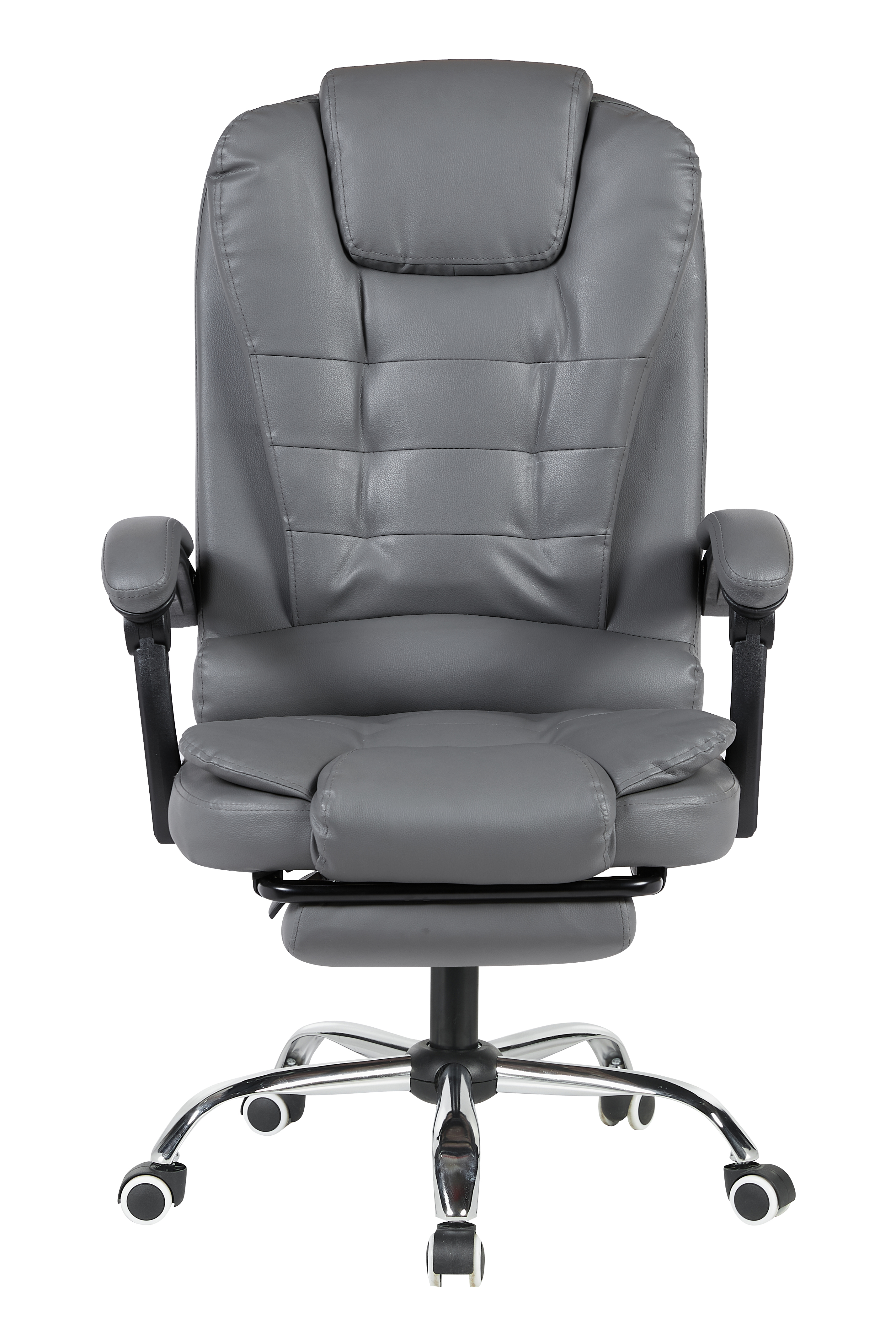 Кресло руководителя TopChairs President NEW серое