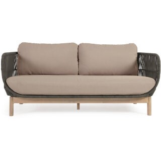 3-местный диван Catalina из зеленой веревки