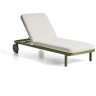 Шезлонг Kionia из зеленого алюминия