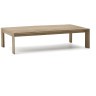 Журнальный столик Ambra из акации со светлой отделкой 82,5 x 140 см