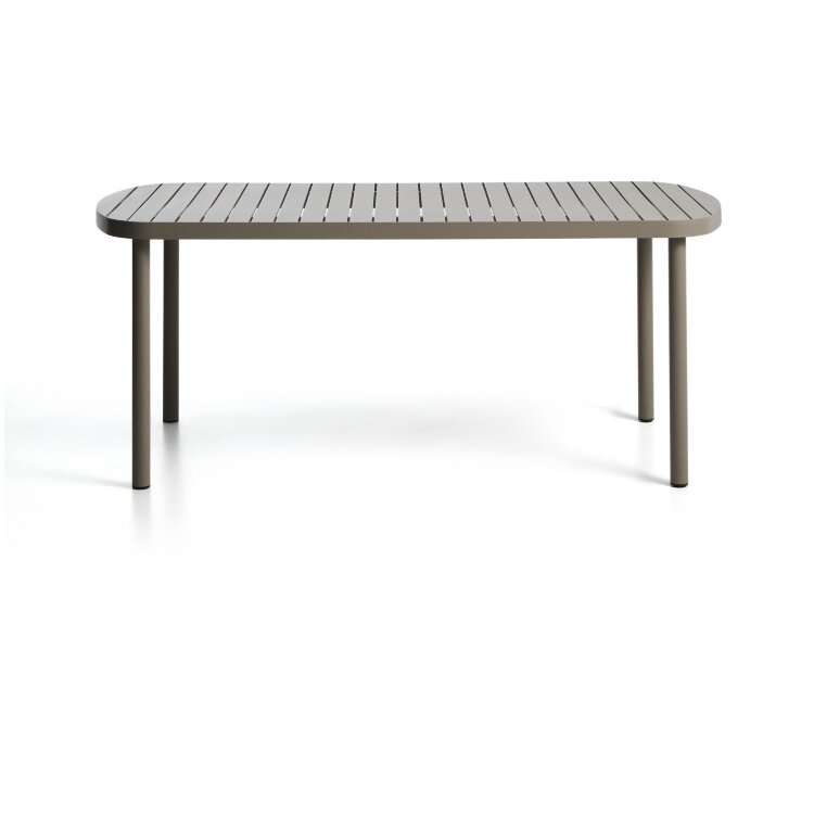 Уличный стол Joncols из алюминия с бежевой отделкой 180 x 90 см