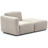 Neom Одноместный диван с задним модулем бежевого цвета 169 см