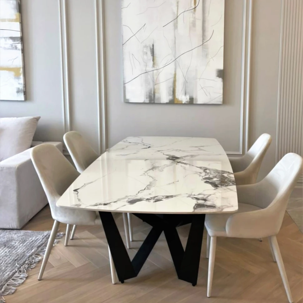 Стол обеденный Scorpio Marble B5809