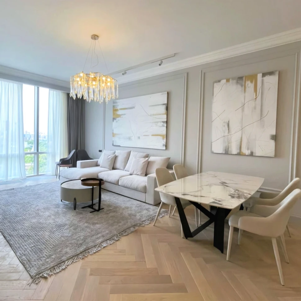 Стол обеденный Scorpio Marble B5809