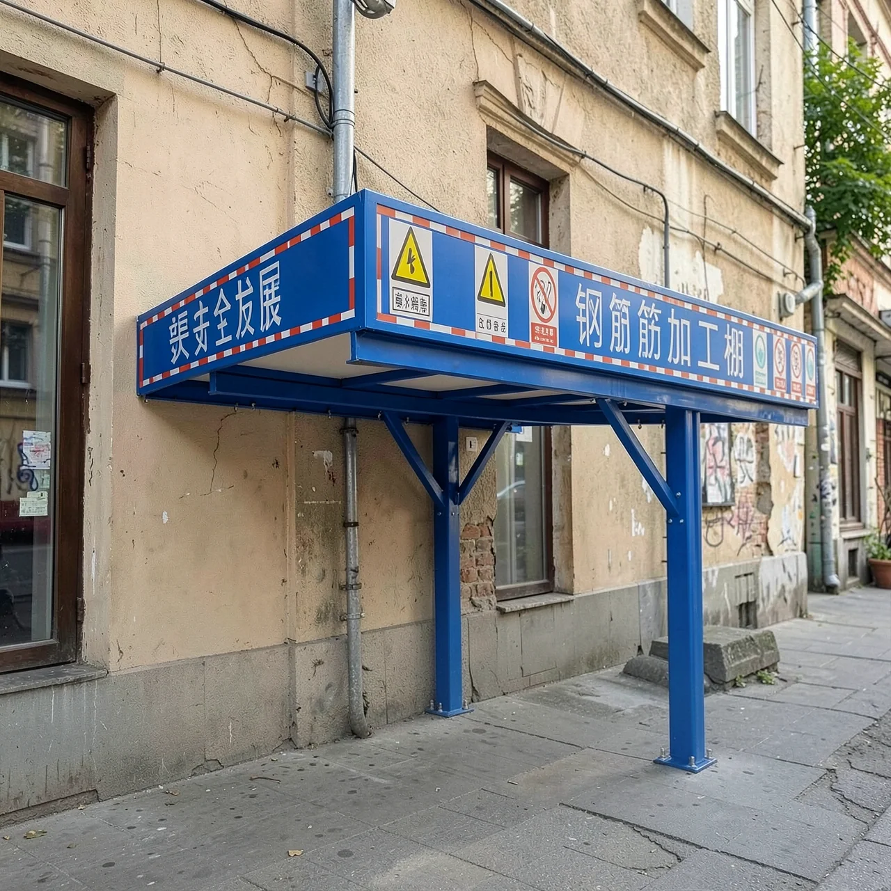 Защитный проход Hengzhong Gold с одной стойкой