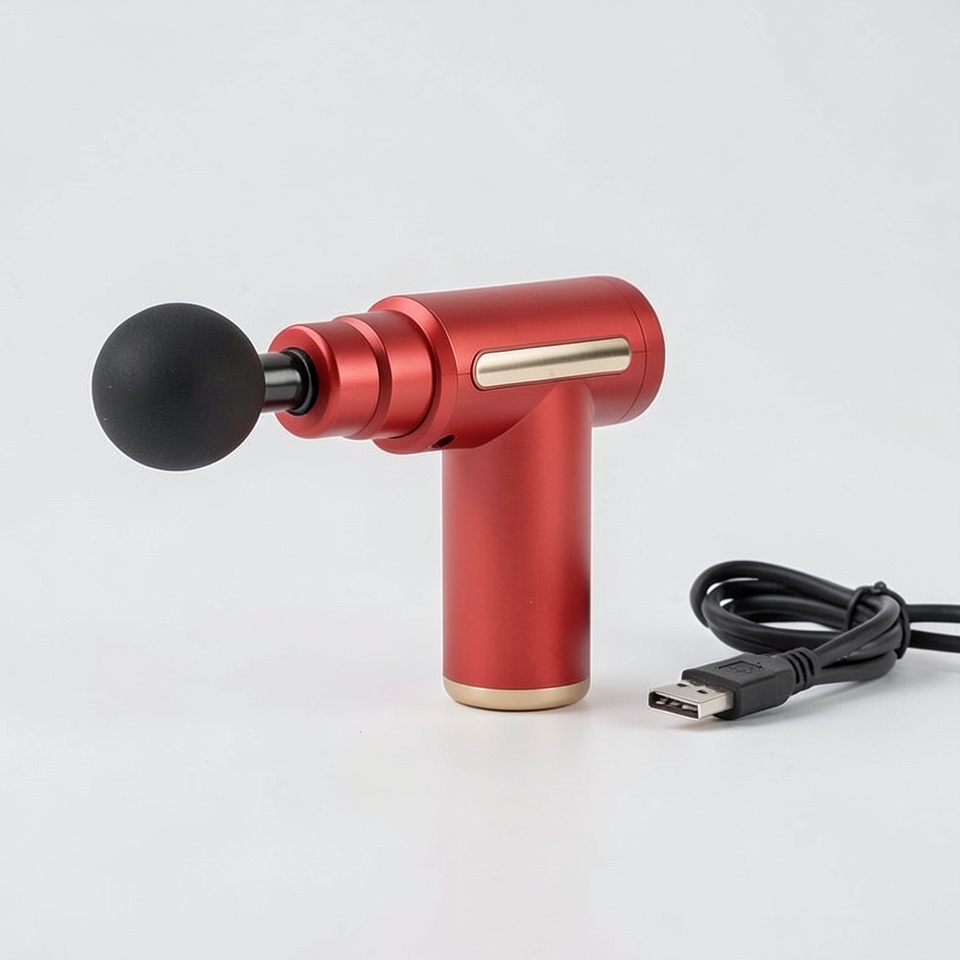 Мини -фасция пистолет USB Портативный мышечный релаксатор массажер домашний массаж шеи пистолет.