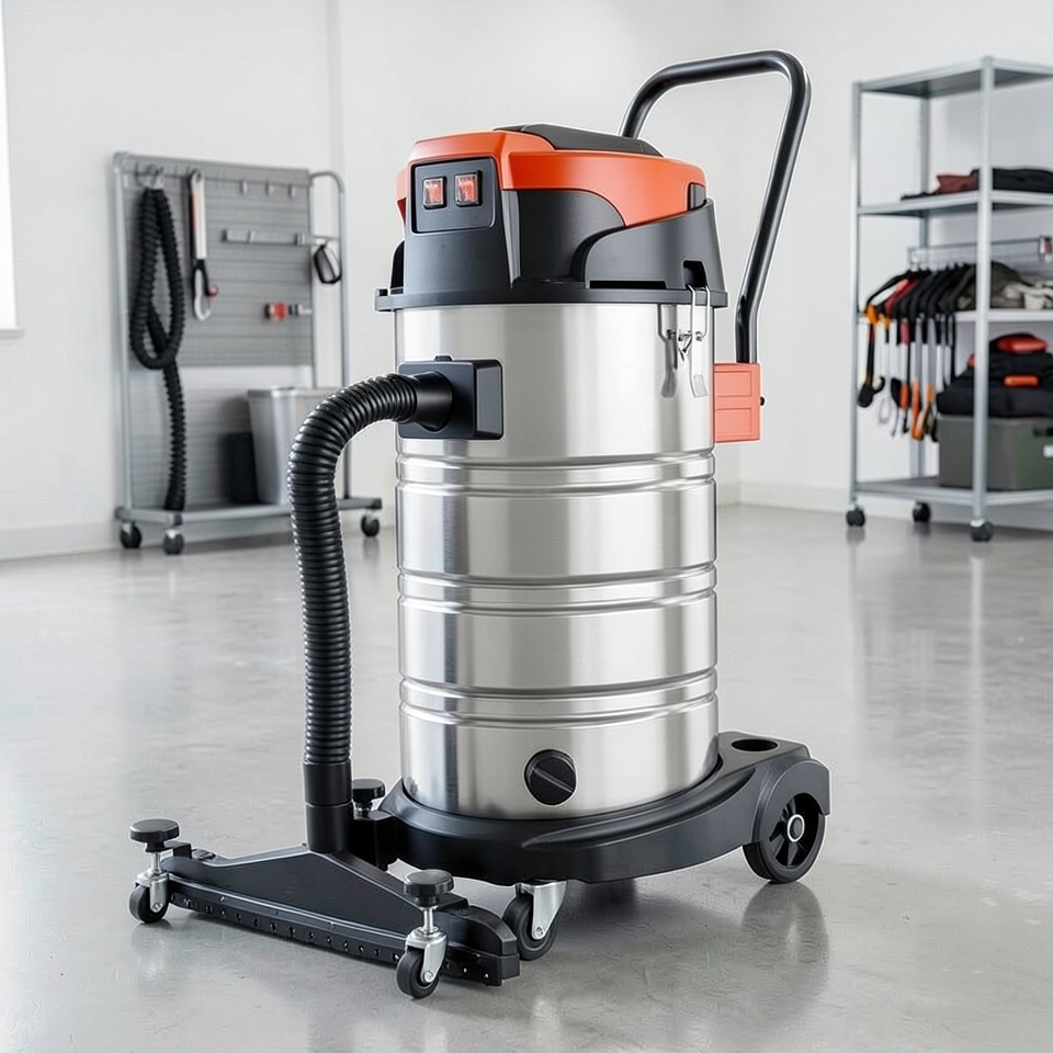 Пылесос промышленный 55 л 3200 Вт с ручкой