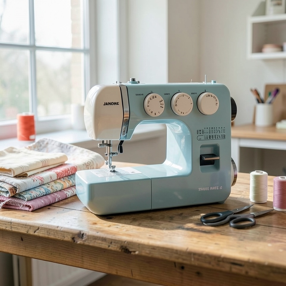 Швейная машина JANOME TM16 электрическая многофункциональная