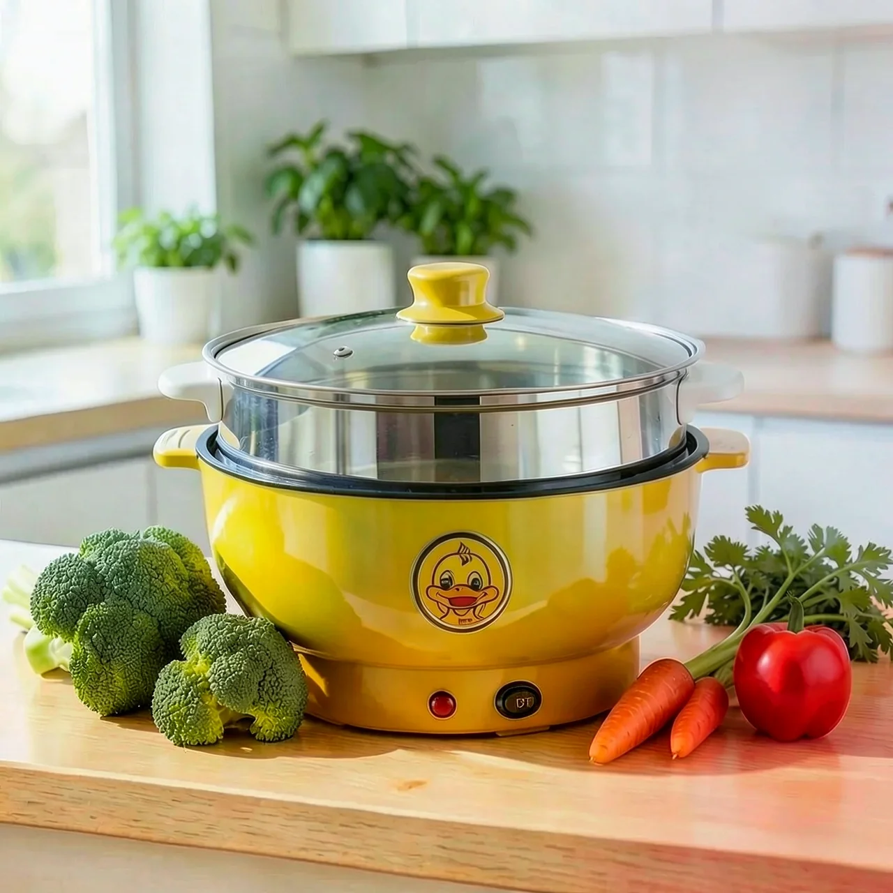 Мультиварка Mohede JM-B24CM 26 см антипригарная со стальной корзиной