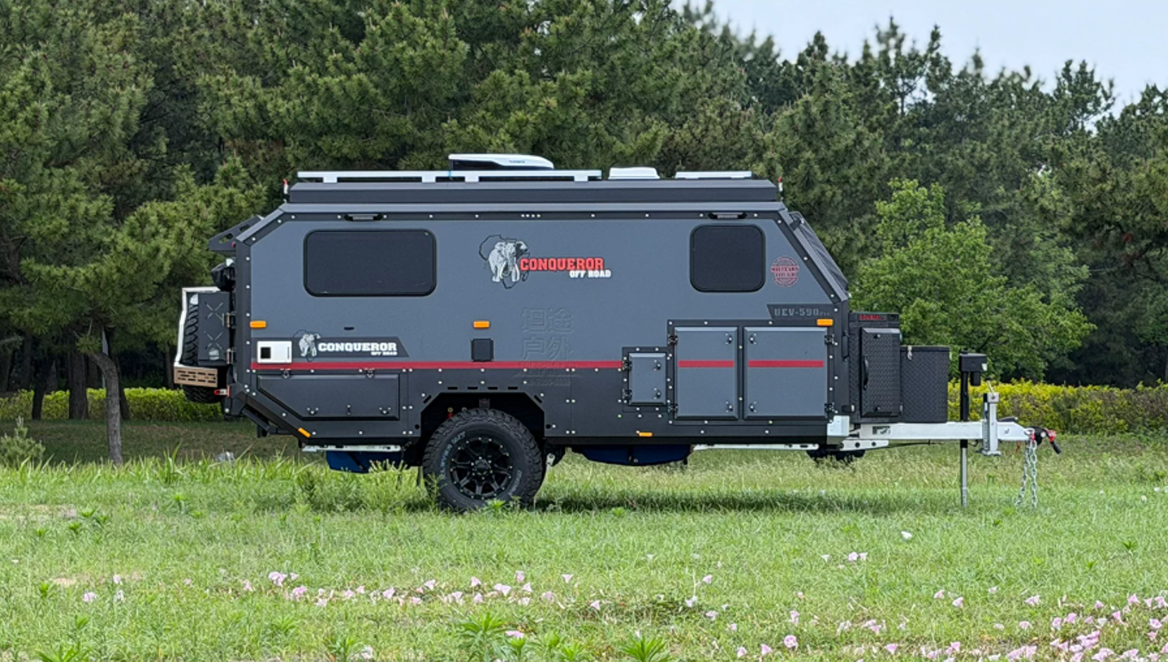 Внедорожный жилой прицеп Conqueror UEV590pro