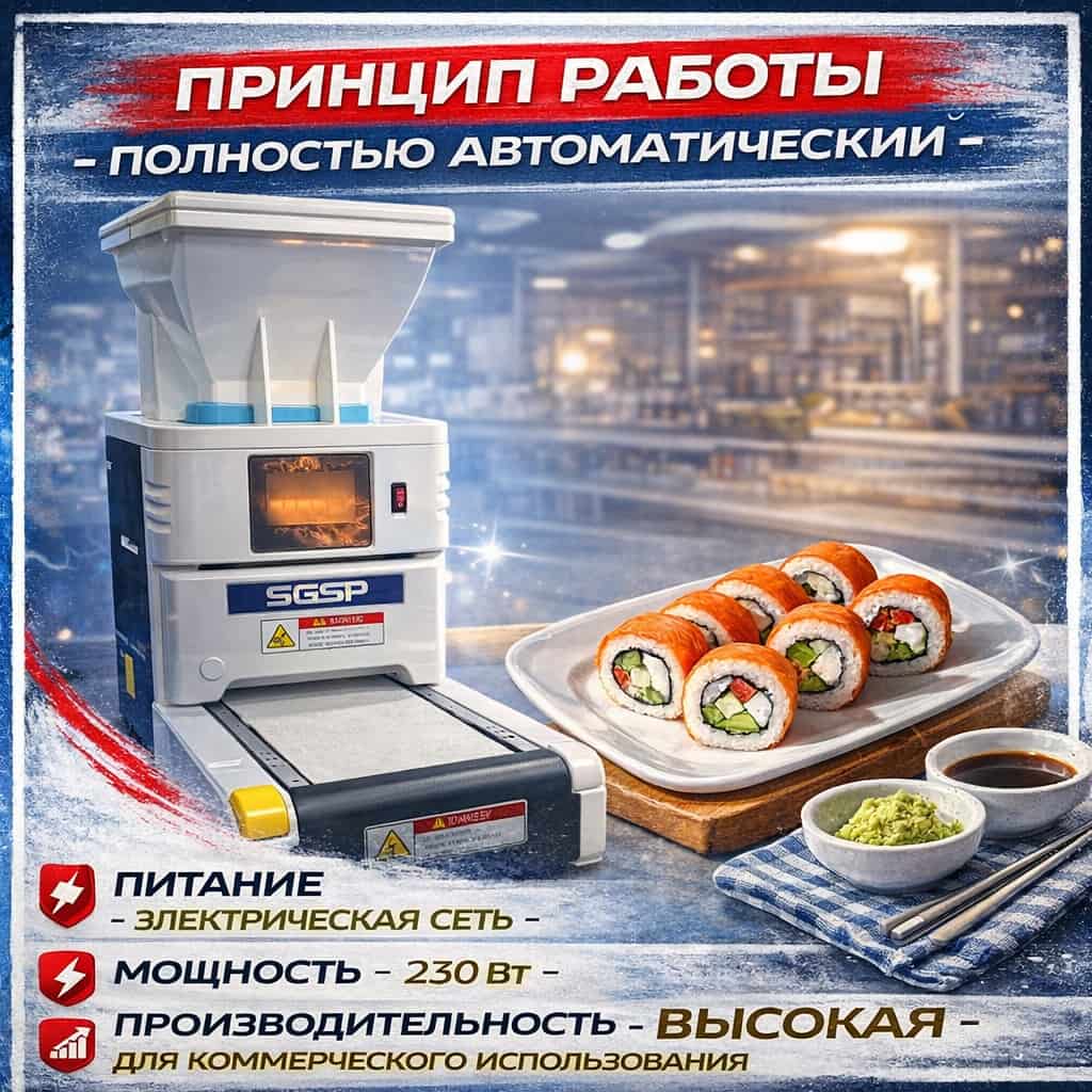 Автоматическая машина для формирования суши-роллов JOY MY-23