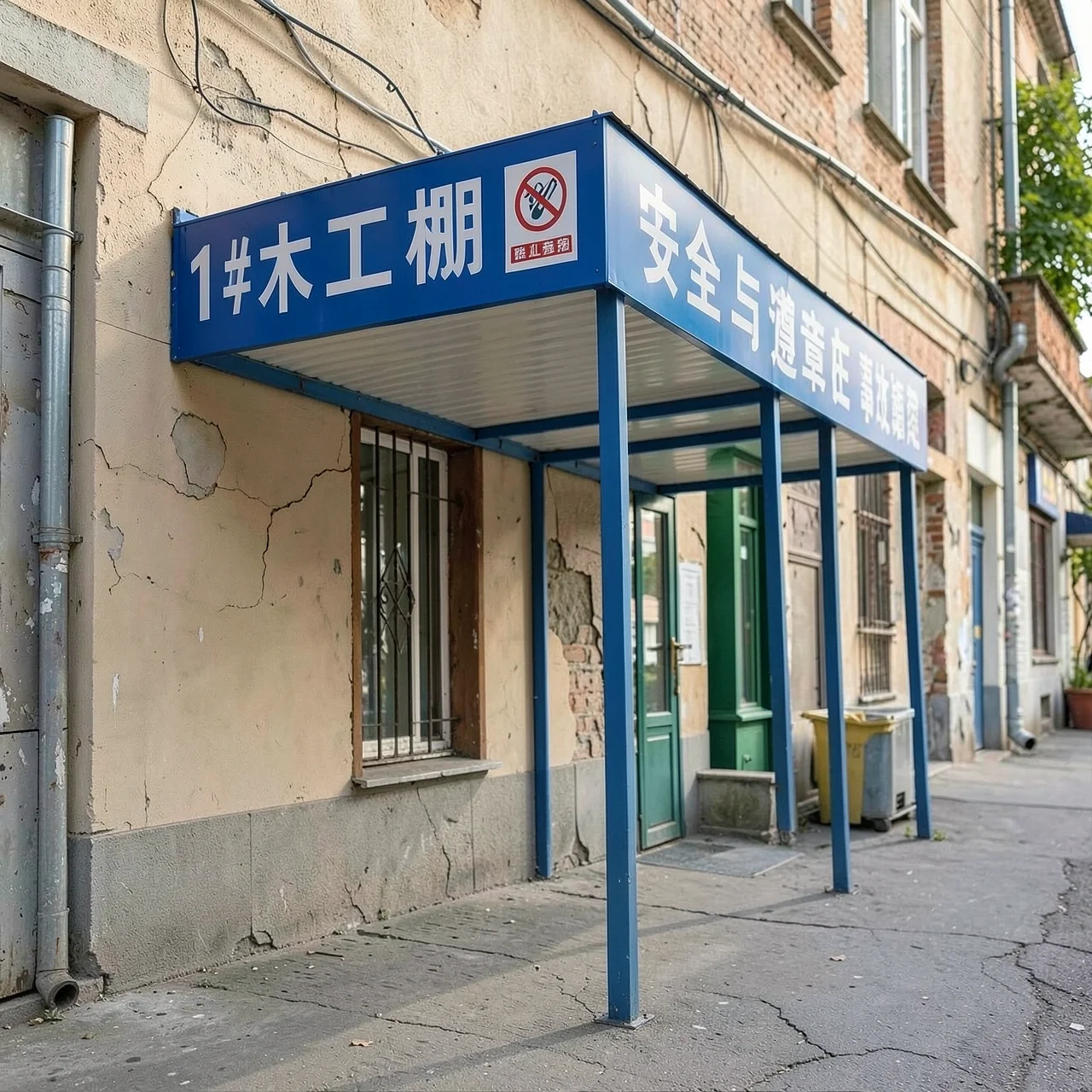 Защитный проход Hengzhong Gold с двойными стойками