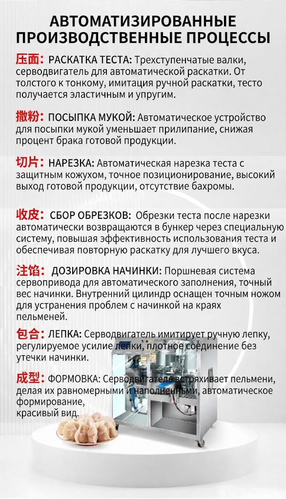 Автоматическая машина для лепки пельменей и вонтонов Sunrise Public JGB-10