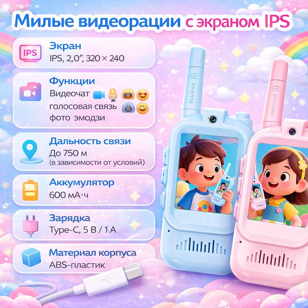 Детская видеорация Kyagoo YF1220-1