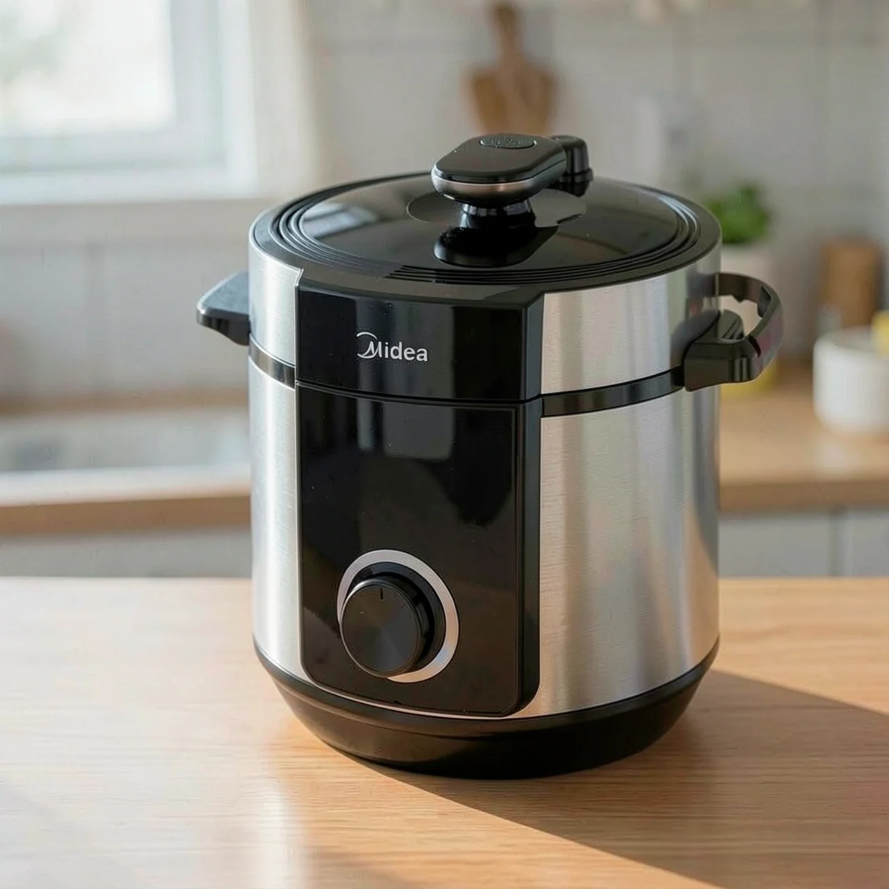 Скороварка Midea YL50X3-102R с двумя чашами