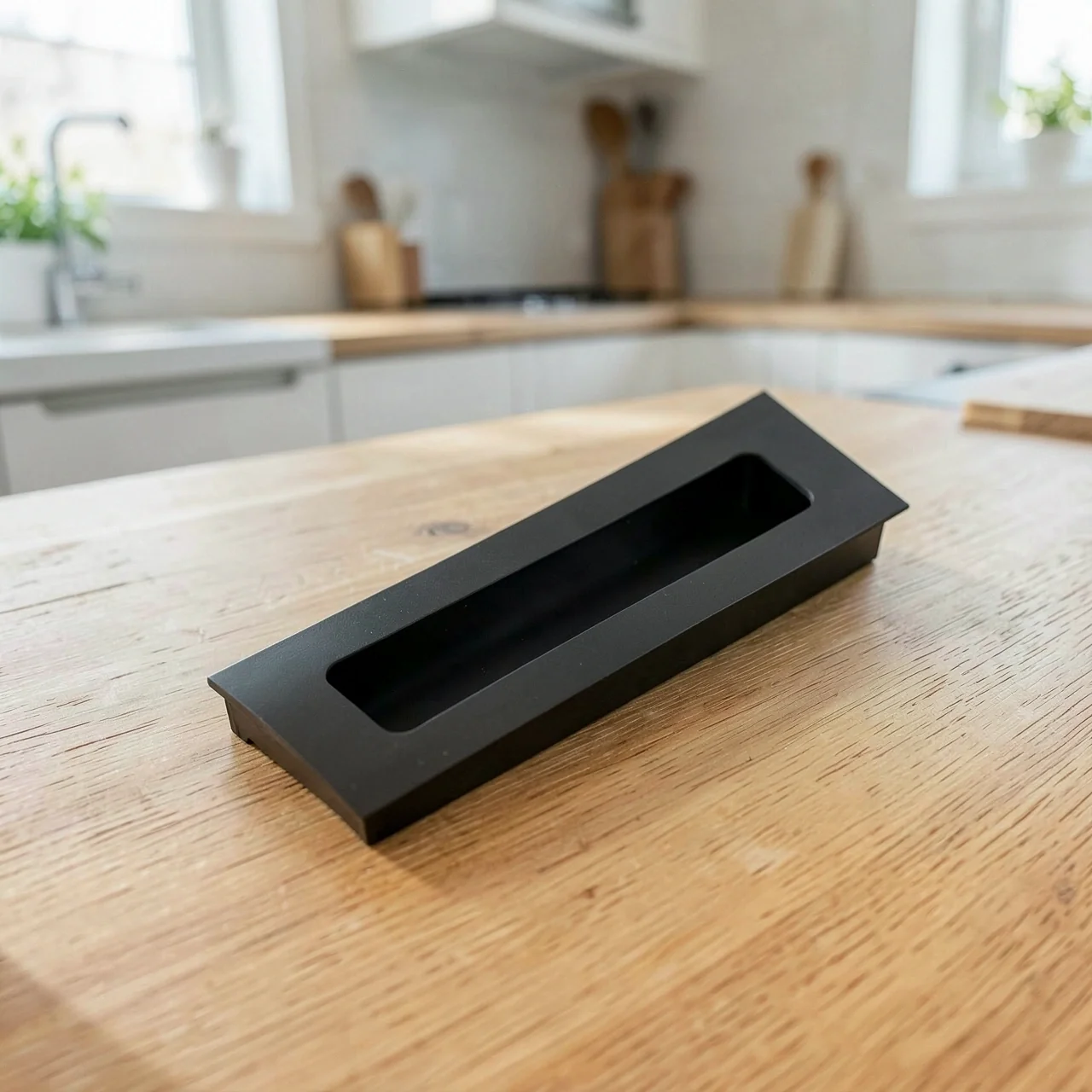 Ручка скрытая Chengyue Hardware Y009 черная 96мм