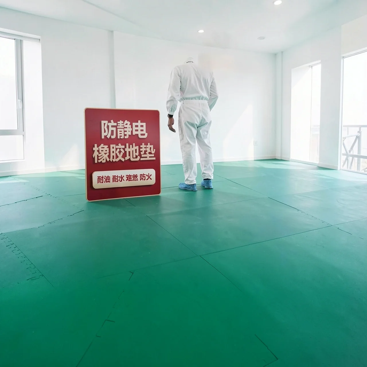 Мат антистатический Chuangxuan Treasure CXB01 зеленый 1х1м