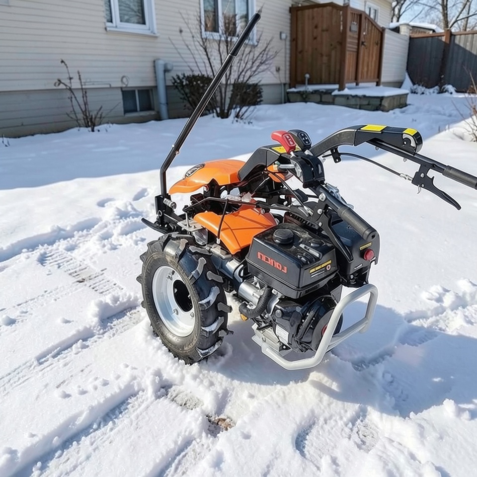 Снегоуборочная машина Rongtong rt-09 ручной привод