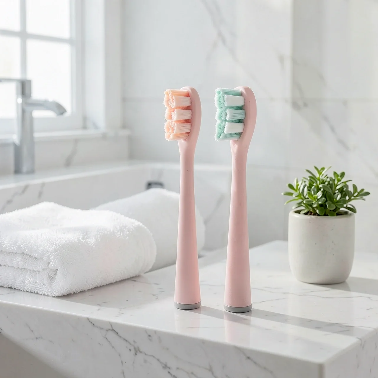 Насадки Usmile Smile Plus розовые профессиональные