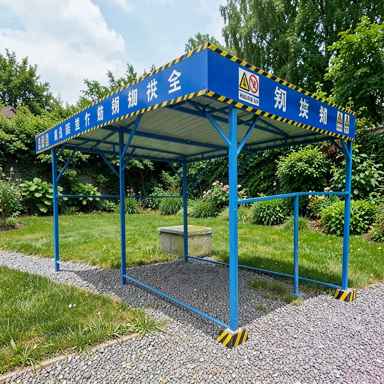 Навес для арматуры Hongju для резьбонарезного станка 2x2x3
