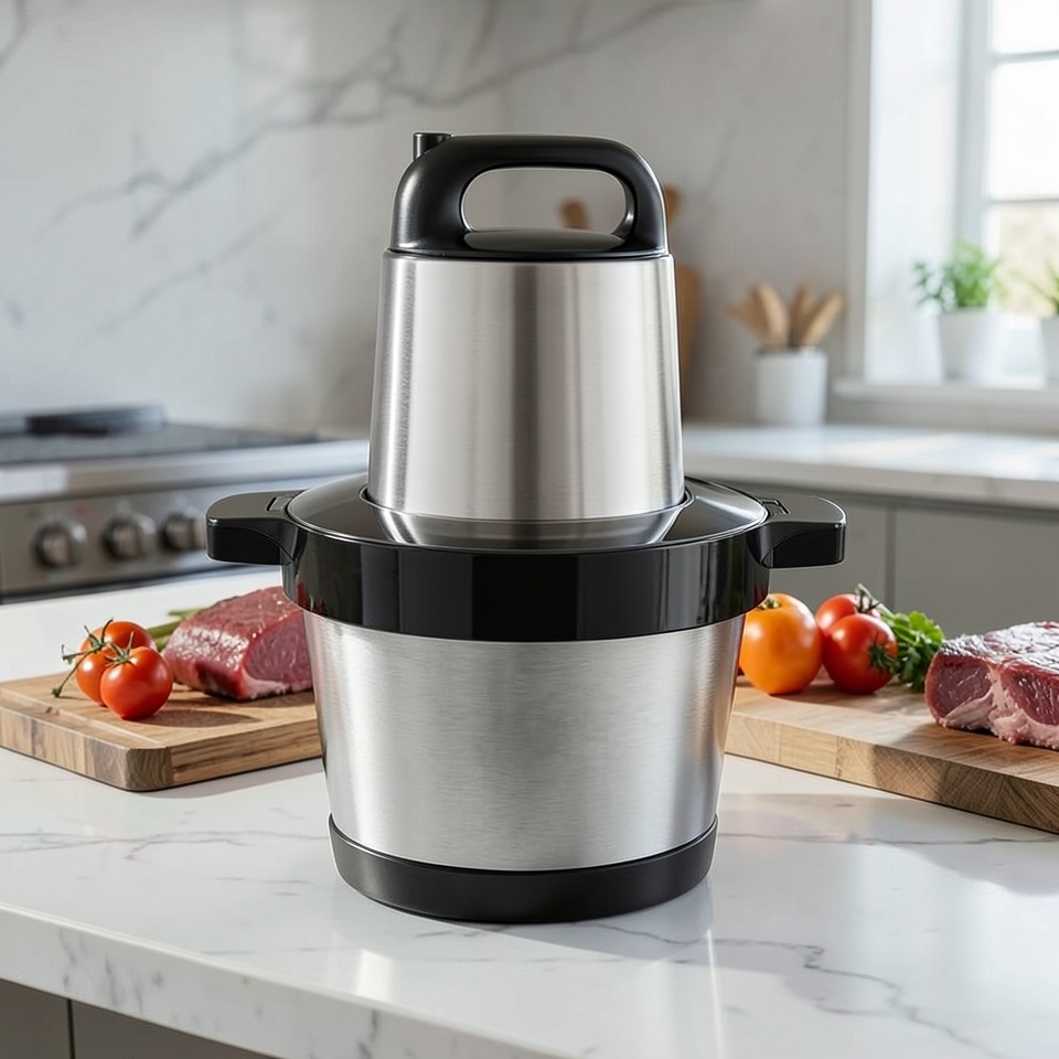 Мясорубка KENWOOD King Style серебристая