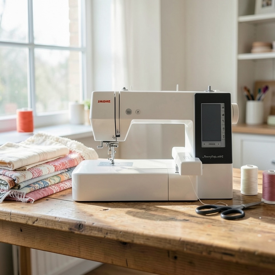 Компьютерная вышивальная машина JANOME MC500E