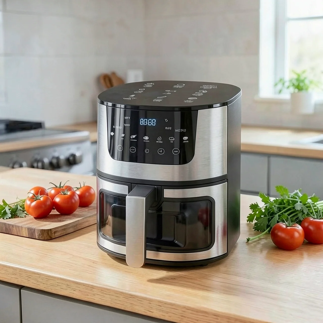 Аэрофритюрница 5L черная EU