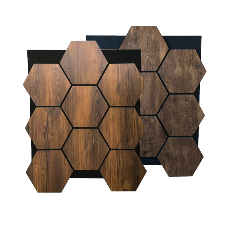 Акустические панели Z91 шестиугольные из MDF