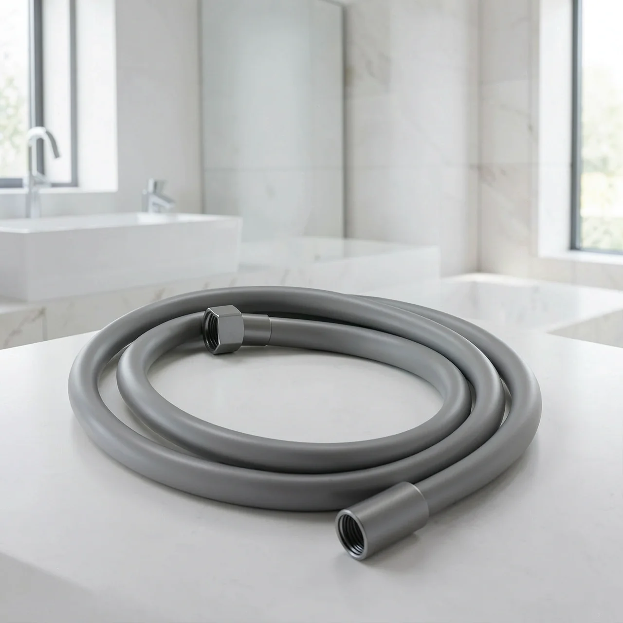 Шланг для душа Yaojiajie PVC серый 1.5м