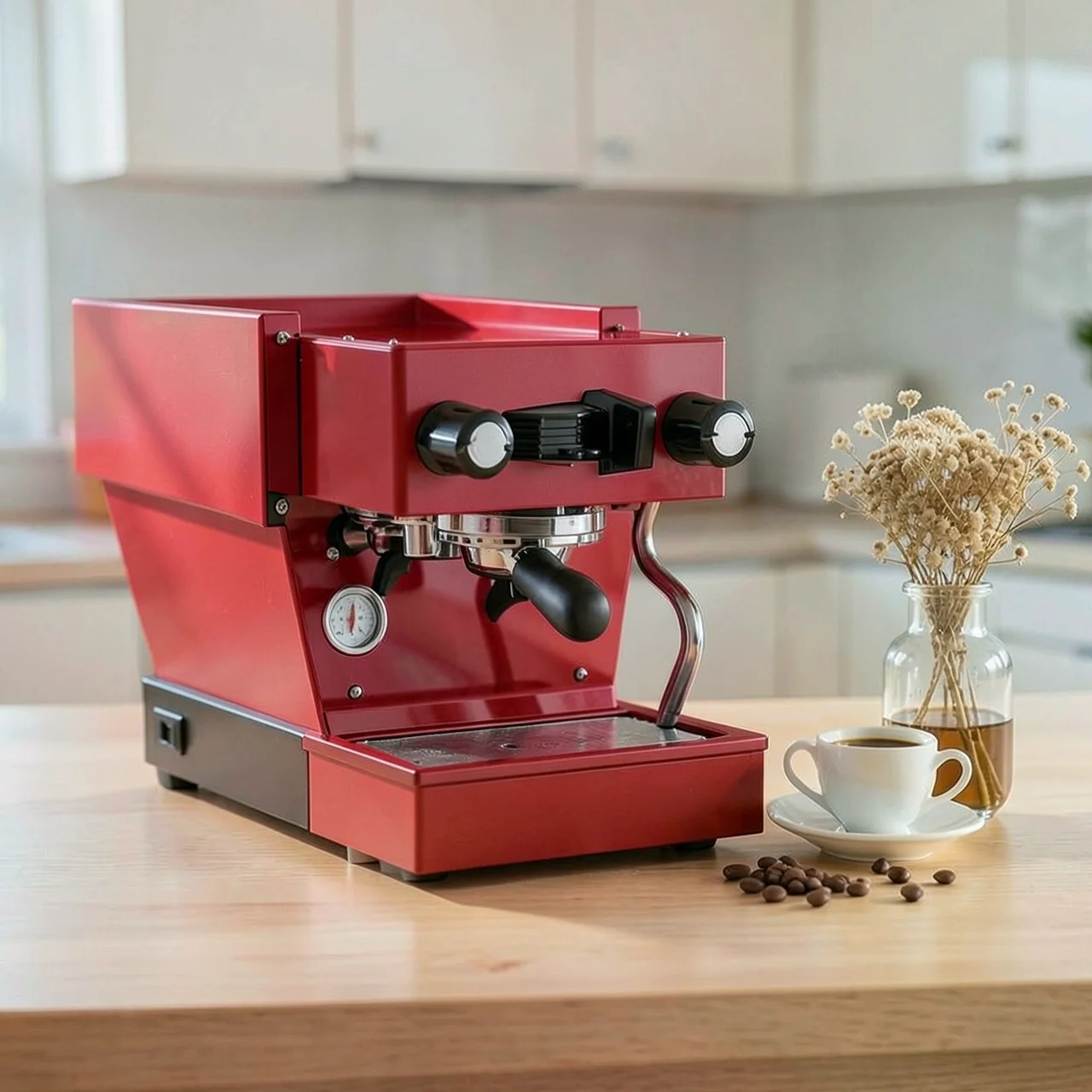 Кофемашина La Marzocco Linea Micra красная