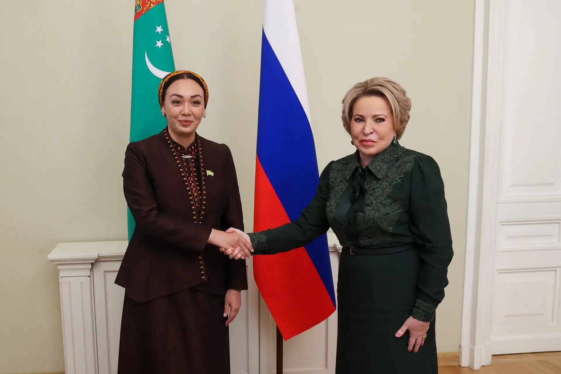 🇷🇺🇹🇲 Председатель Совета Федерации, Председатель Совета МПА СНГ Валентина Матвиенко провела встречу 