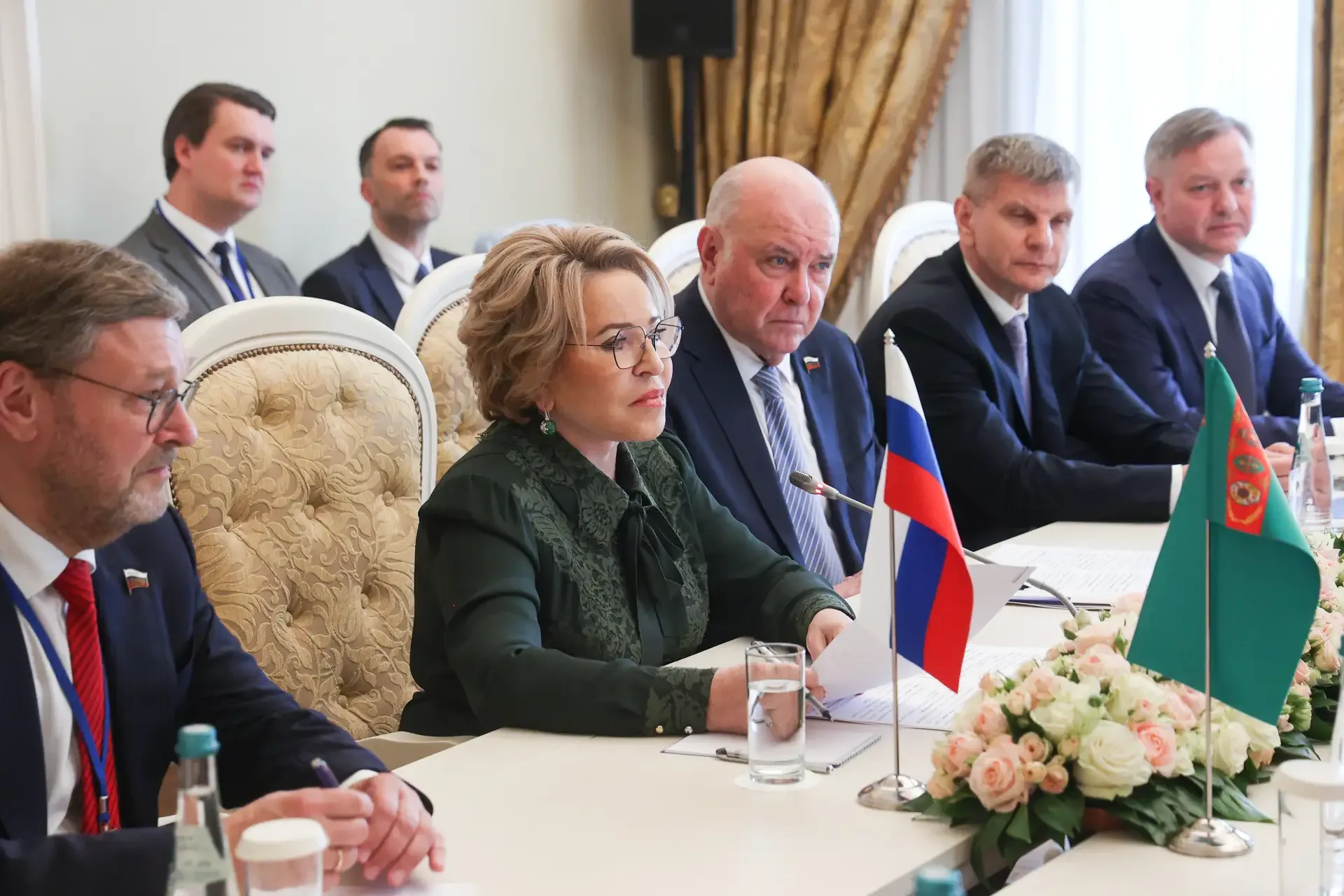 🇷🇺🇹🇲 Председатель Совета Федерации, Председатель Совета МПА СНГ Валентина Матвиенко провела встречу 